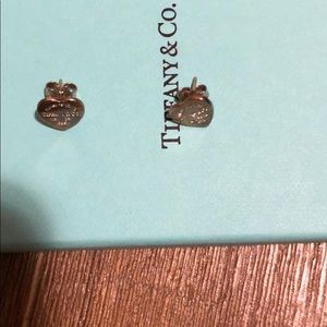 Tiffany’s heart-shaped earrings